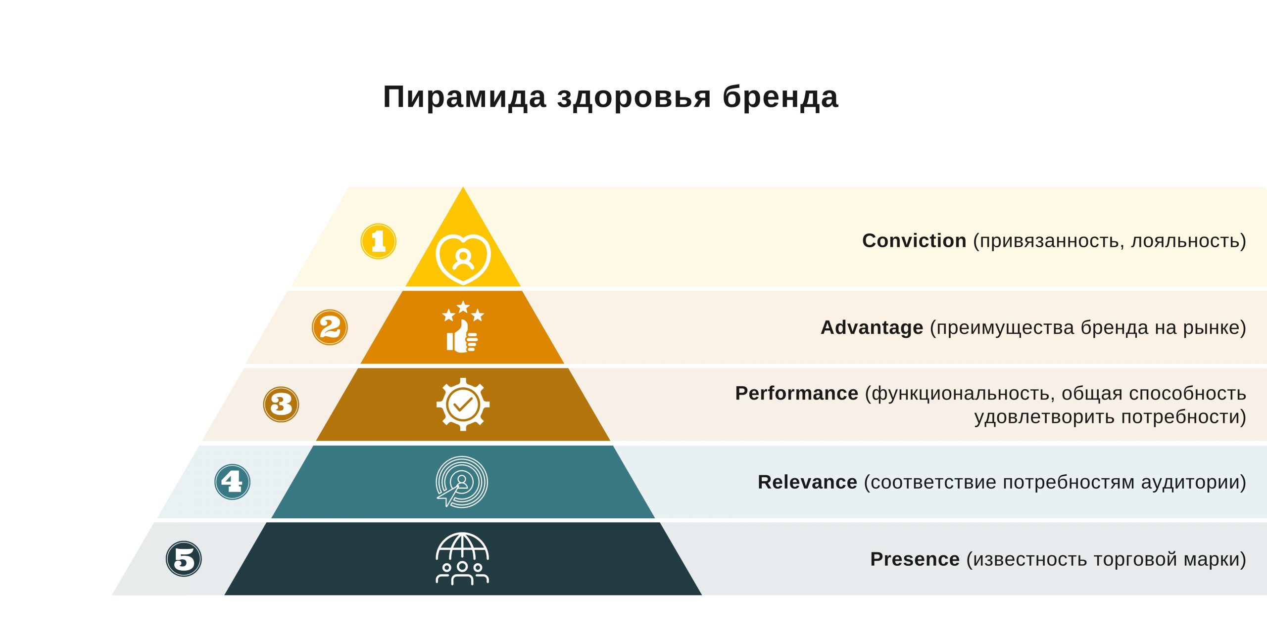 Пирамида Здоровья бренда